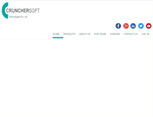 Tablet Screenshot of crunchersoft.com